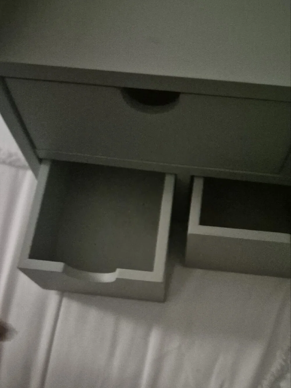 Gray 4-Drawer Desktop Storage Organizer - Home Storage & Organization